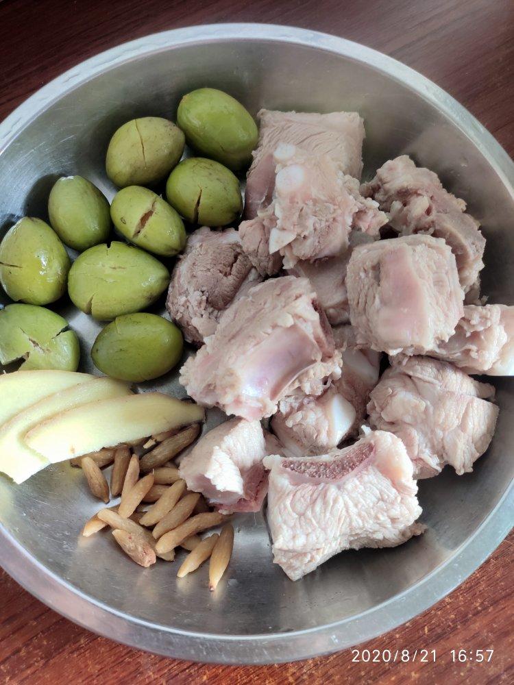 青橄榄煲排骨汤