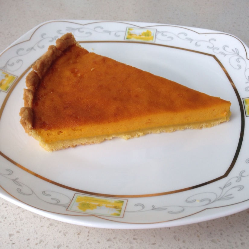 秋季时令小甜品——奶香南瓜派