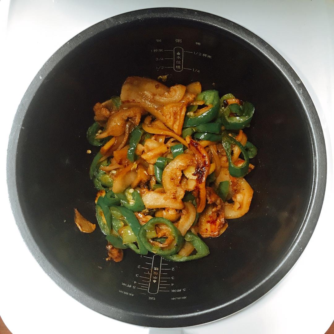 青椒炒肉