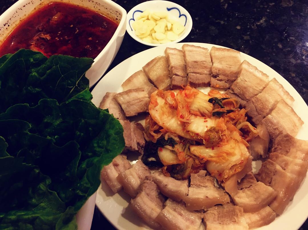 韩式辣白菜五花肉