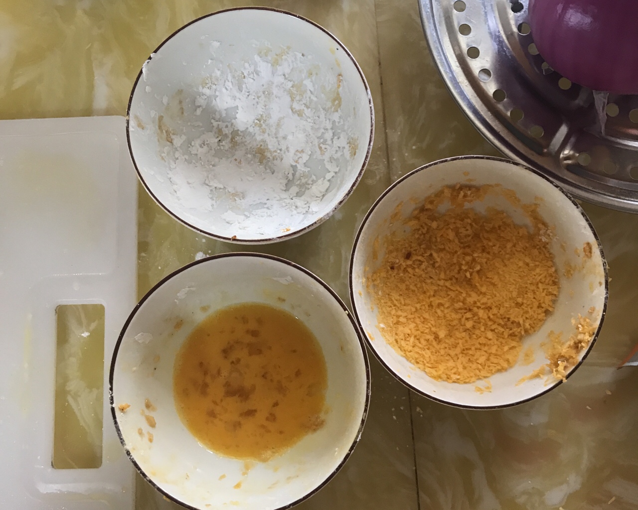 香煎鸡排省油简易版（自用）的做法 步骤3