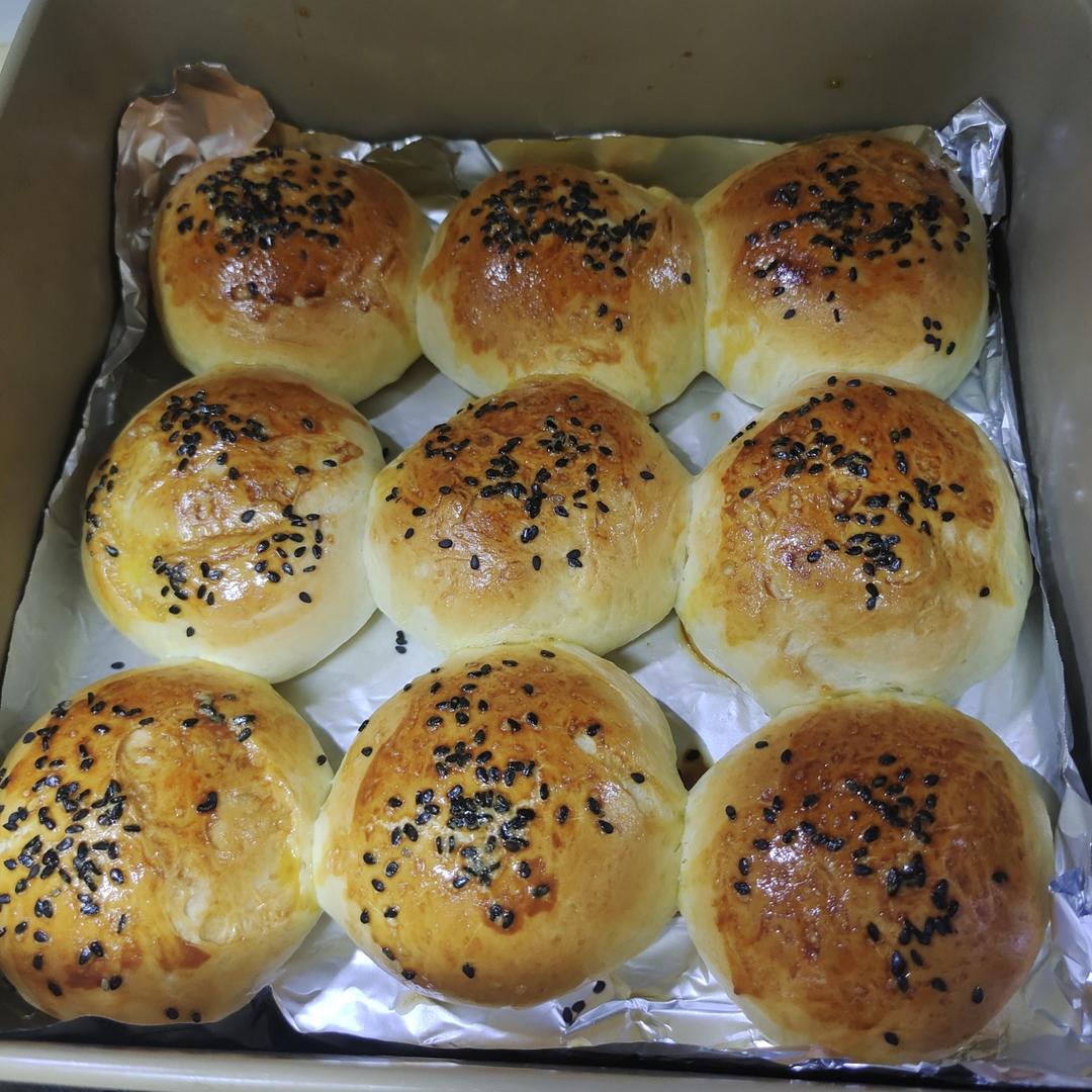 烤箱版奶香小面包