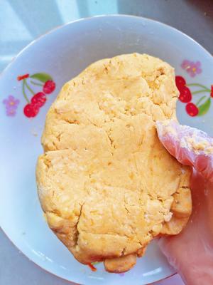 番薯方块饼#麦子厨房小红锅#的做法 步骤3