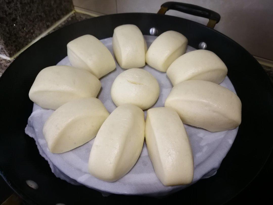 面包机版超松软牛奶馒头