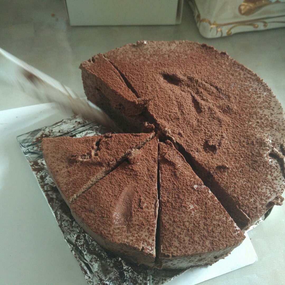 巧克力落叶蛋糕