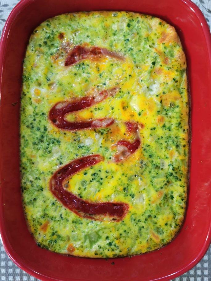 西兰花🥦芝士烘蛋