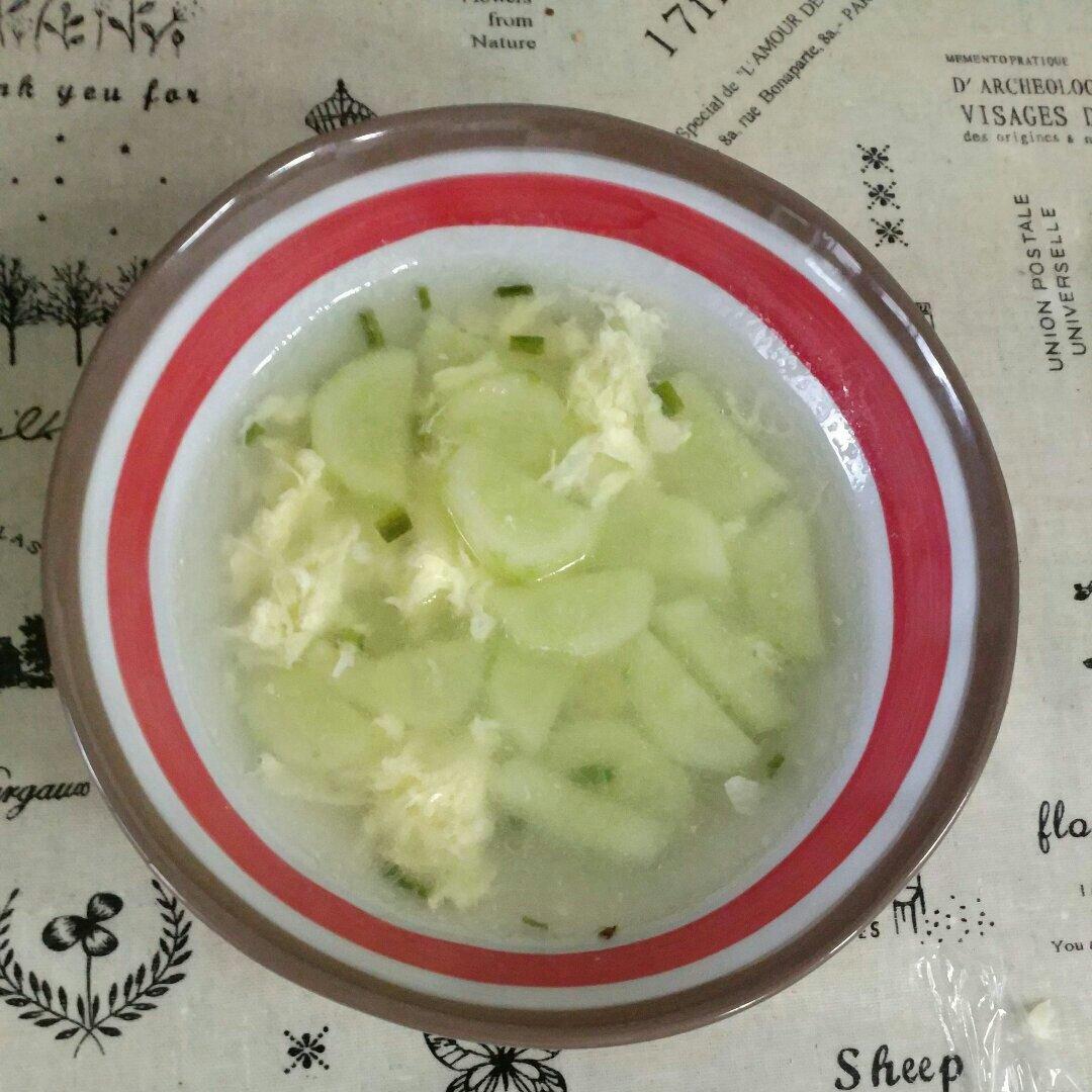 超鲜嫩好喝五分钟搞定黄瓜鸡蛋汤