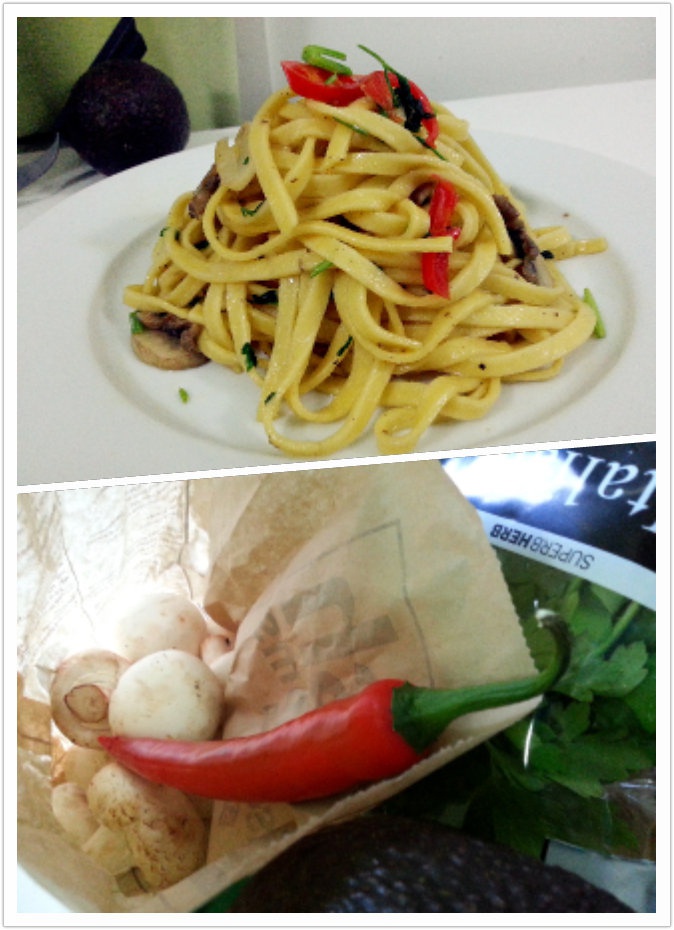 蘑菇意面 - Spaghetti with Mushroom & Parsley