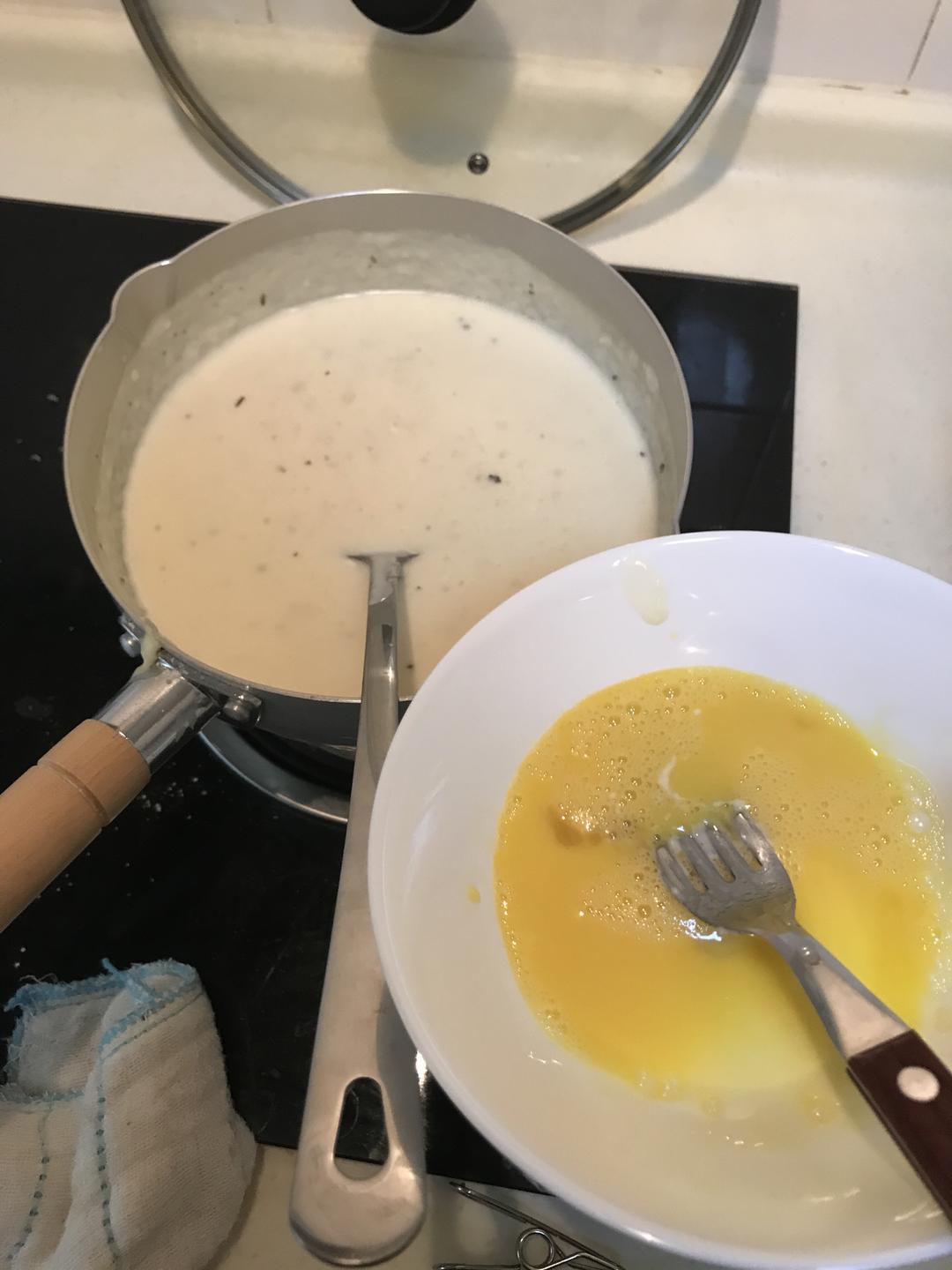 纯奶手撕吐司的做法 步骤1