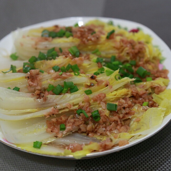 蒜蓉粉丝娃娃菜