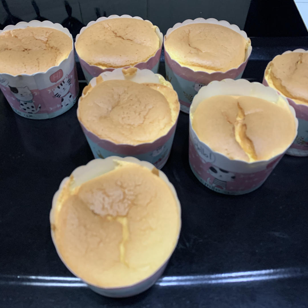 不回缩不塌陷杯子蛋糕