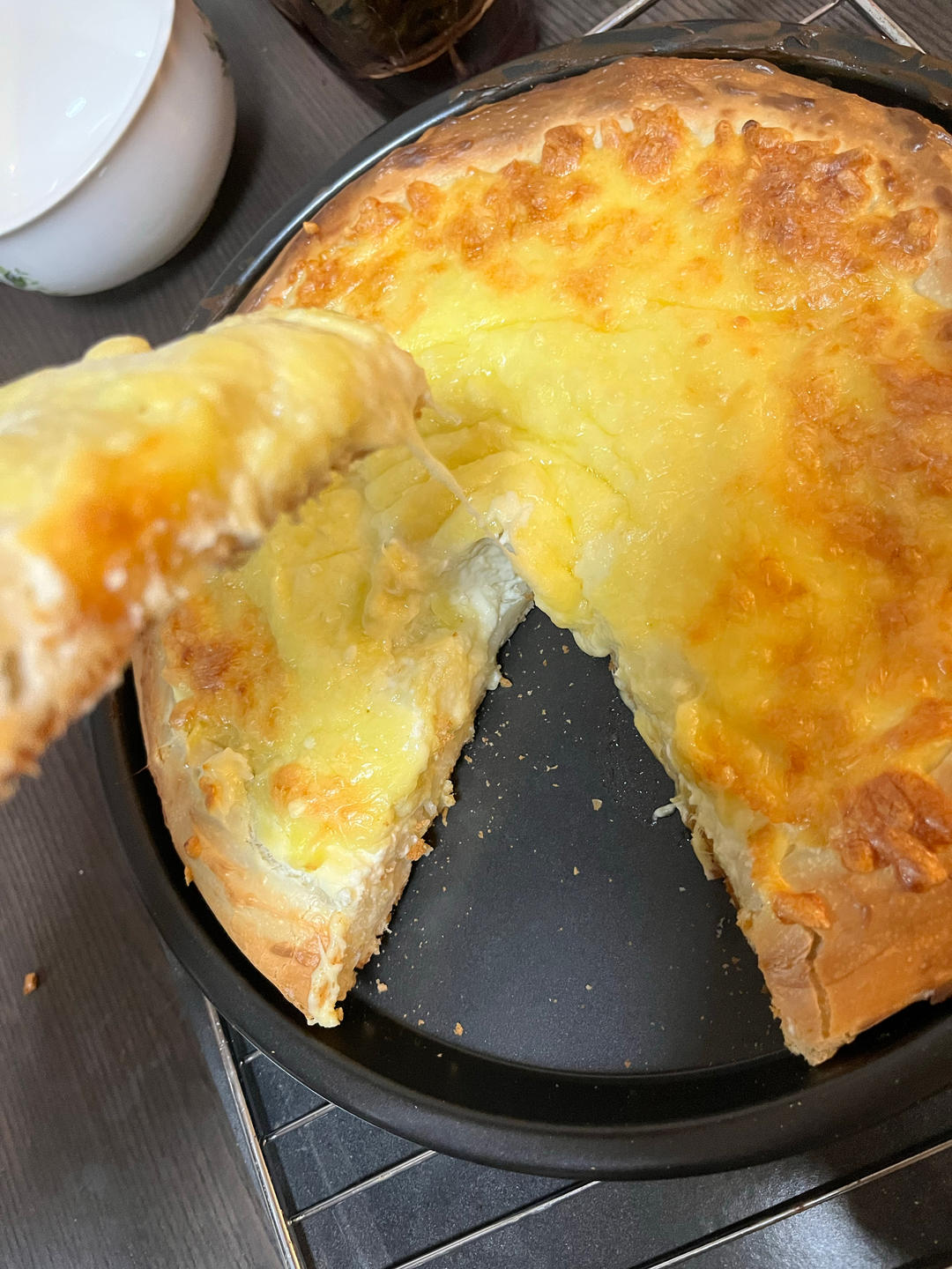 自制8寸榴莲芝士披萨（简单好吃不输必胜客）