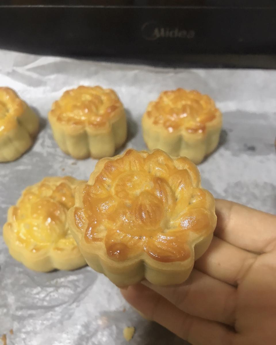 广式月饼，纯手工