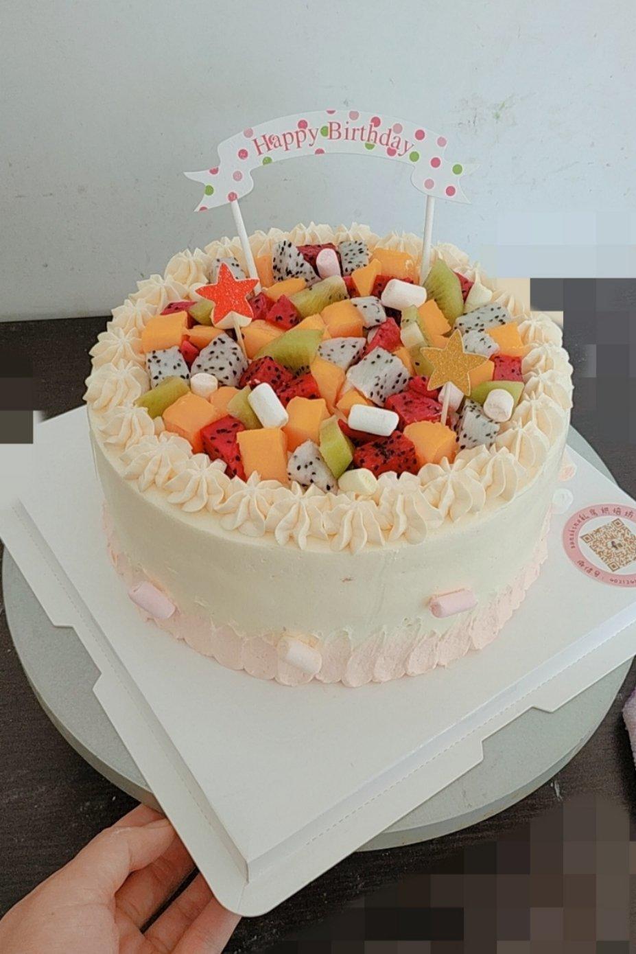 《Tinrry+》草莓奶油蛋糕（8寸配方）