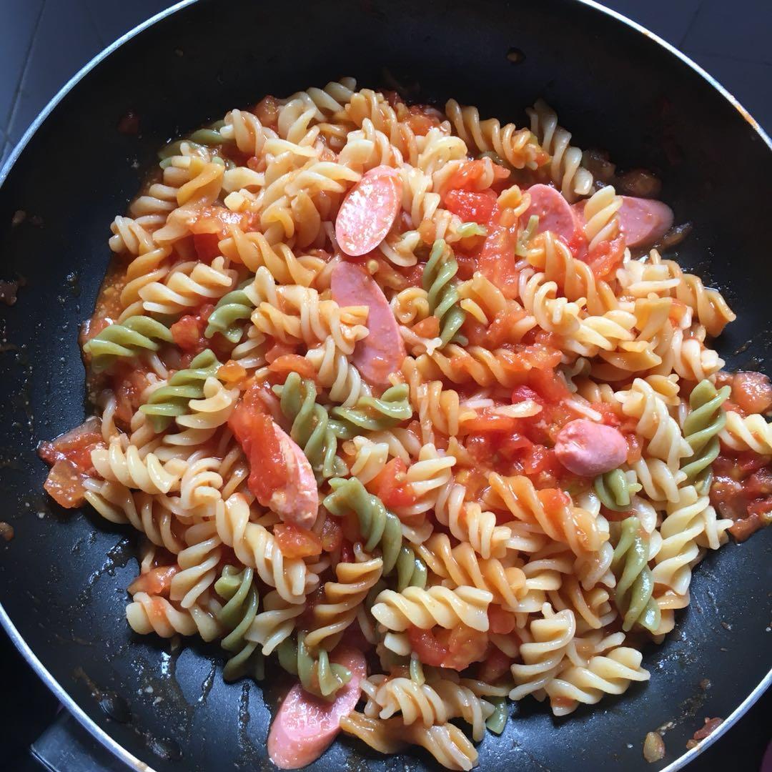 【山姆通心粉】虾仁时蔬炒意粉