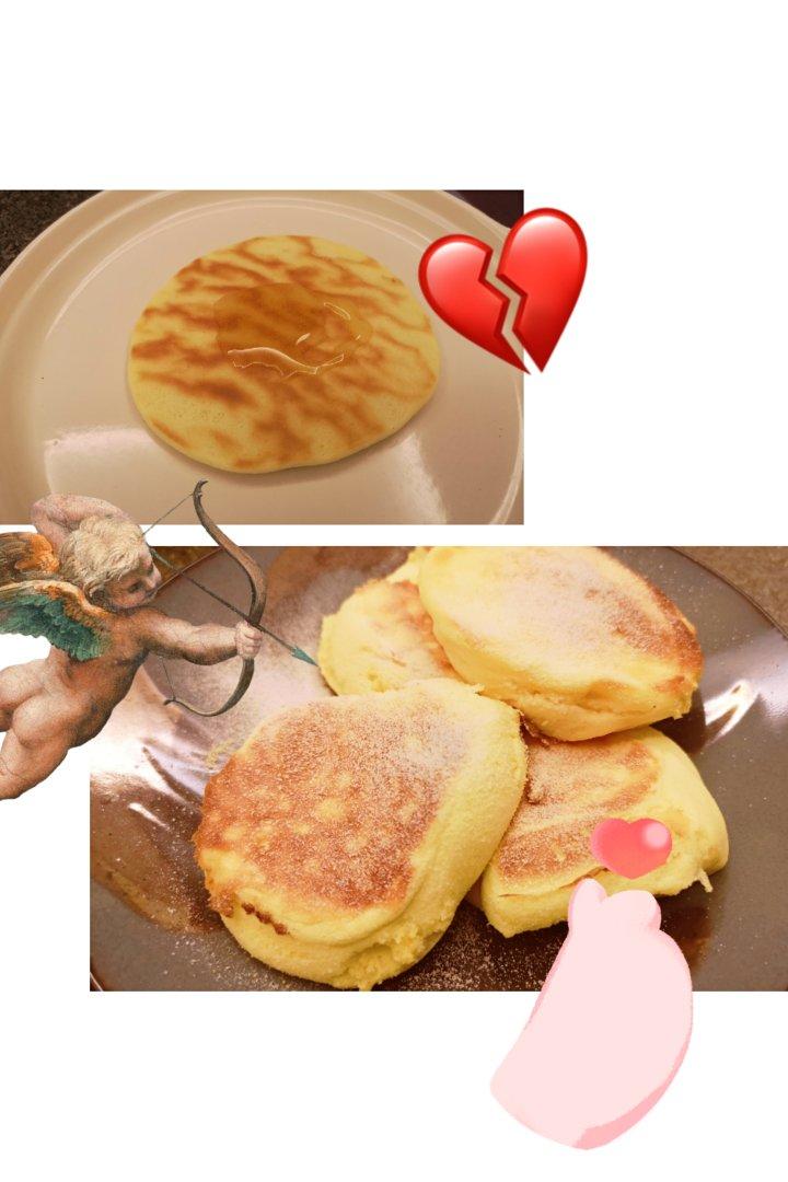 原味无油日式舒芙蕾厚松饼