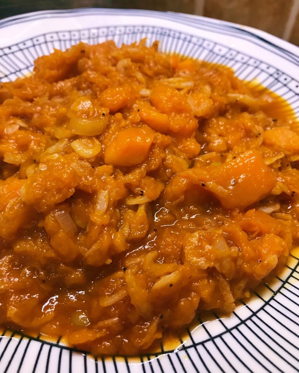 虾皮烧南瓜「烧出蟹黄味儿」