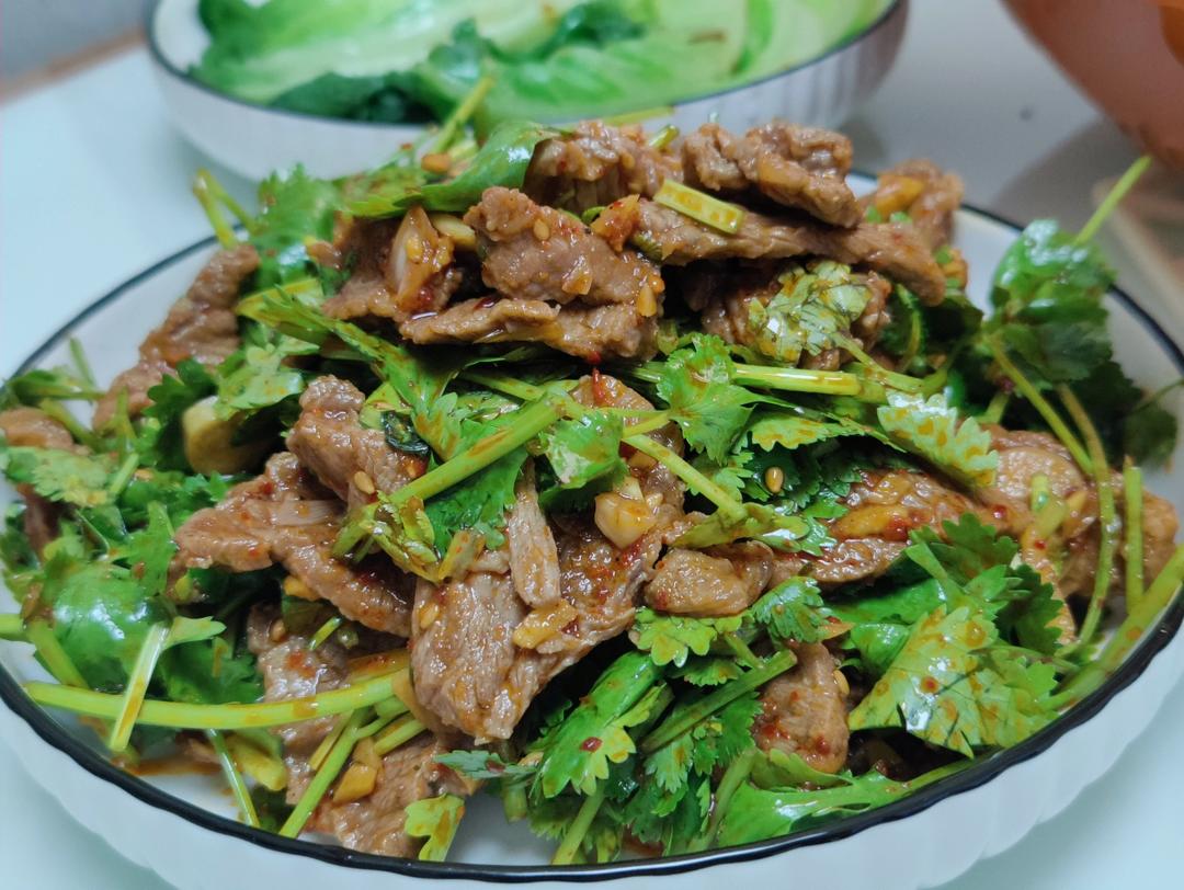 凉拌牛肉