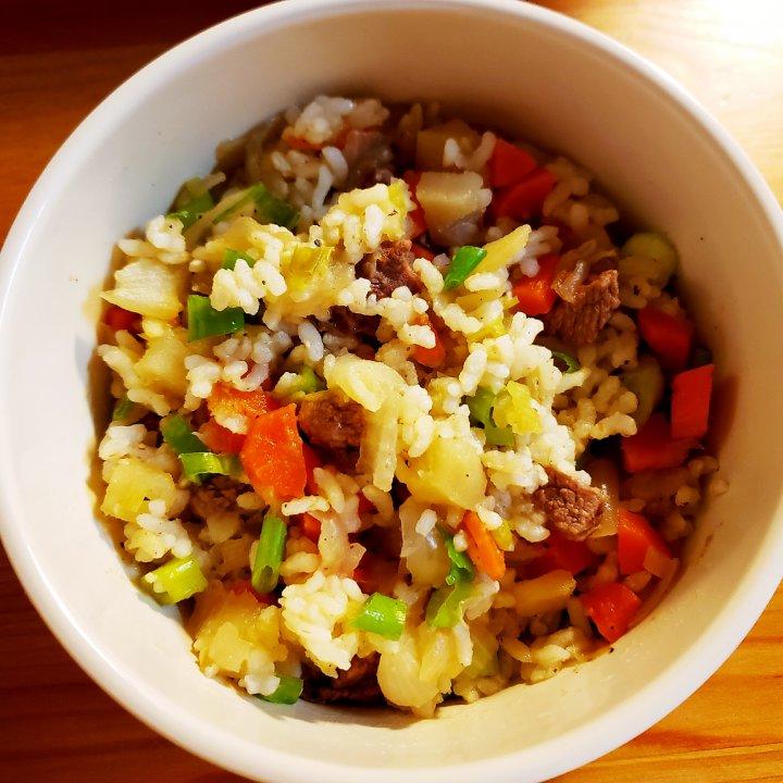 羊肉手抓饭(小电饭煲)