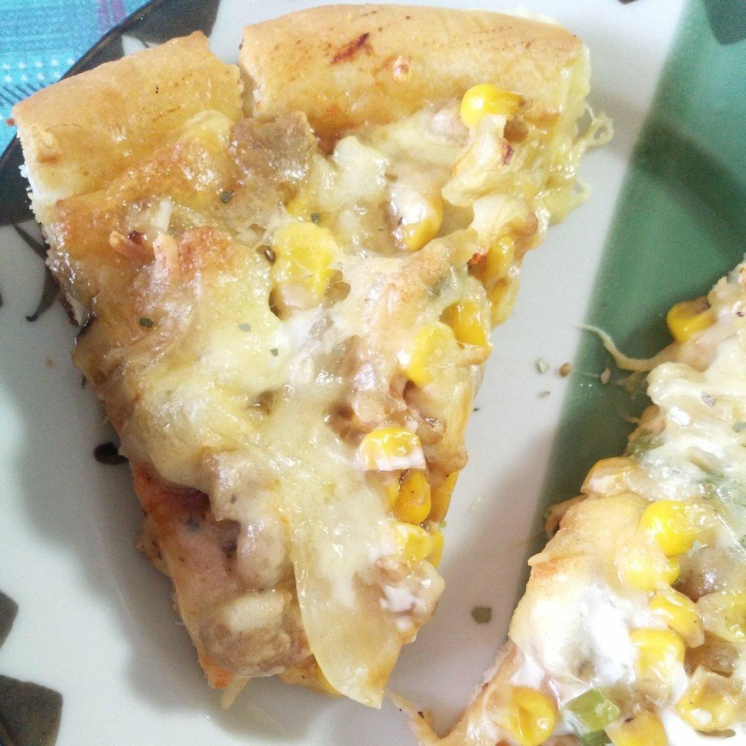 黑椒牛肉厚底披萨