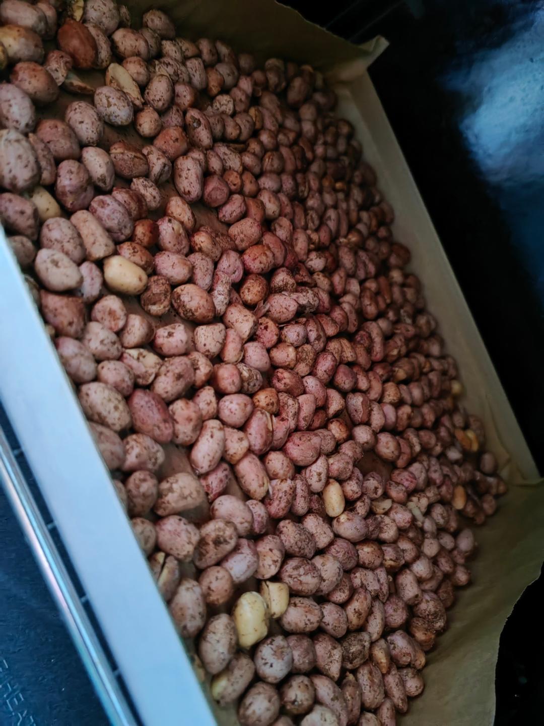 五香花生米～烤箱最简单版，比卖的还好吃）