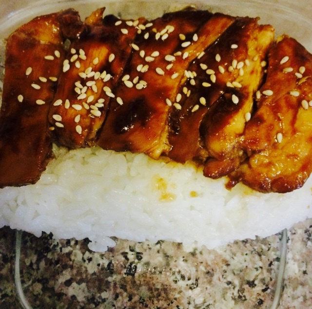 照烧鸡腿饭