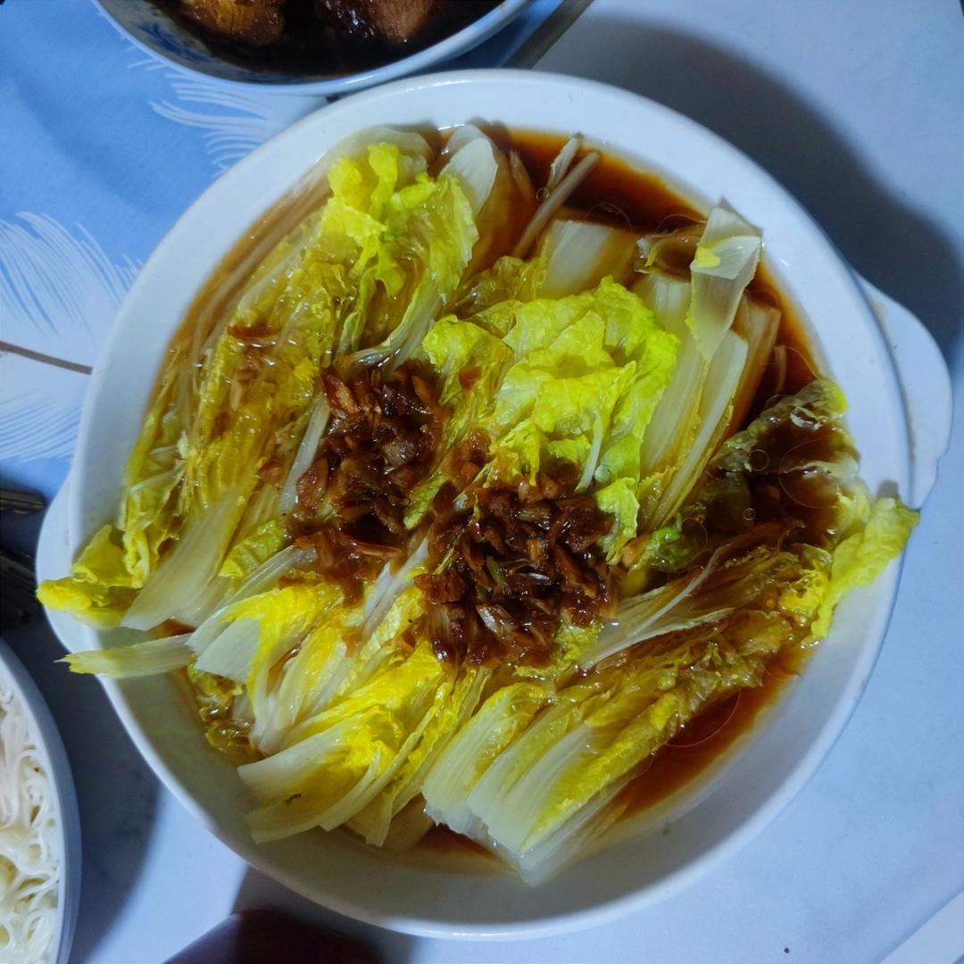 蒜蓉粉丝蒸娃娃菜
