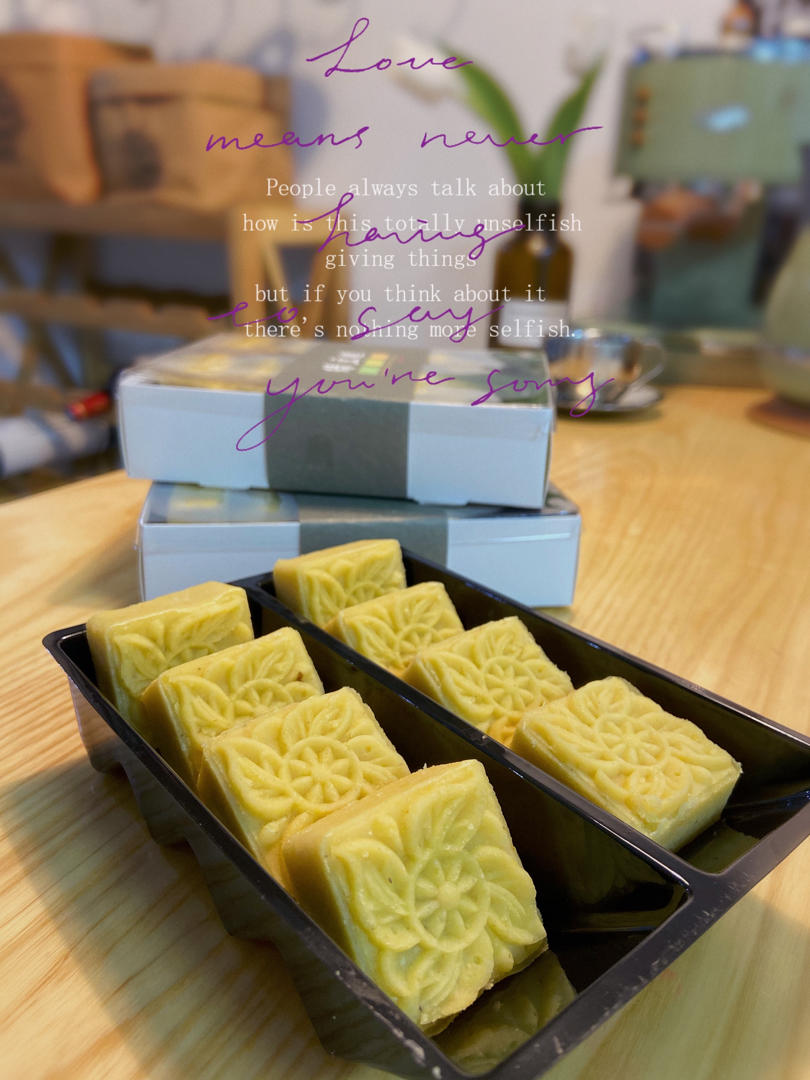 懒汉免炒绿豆沙(绿豆糕)