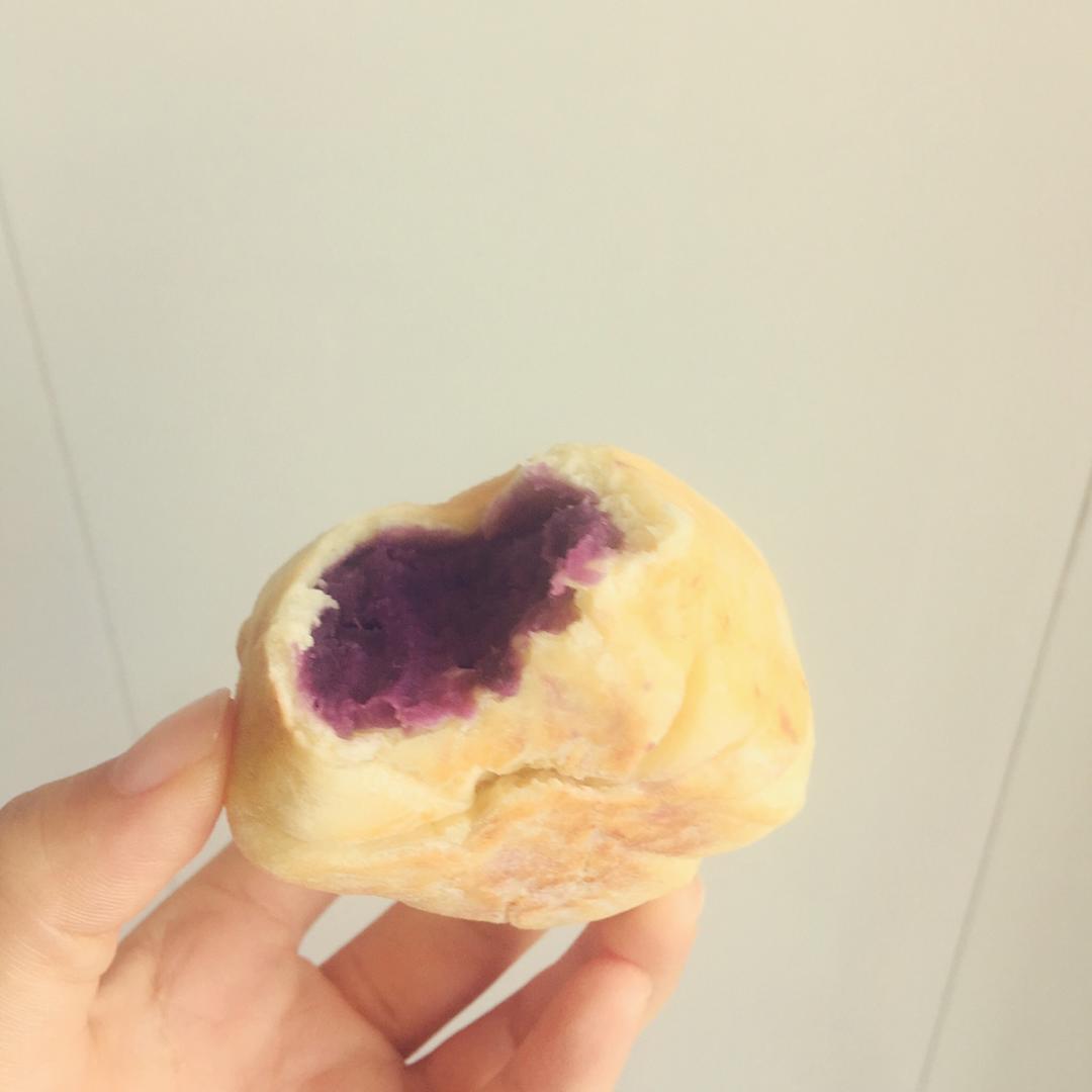 网红紫薯芝士爆浆仙豆糕