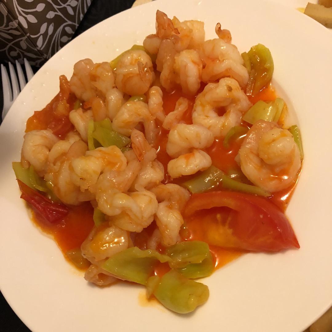 脆脆鲜虾仁（酸甜口味）