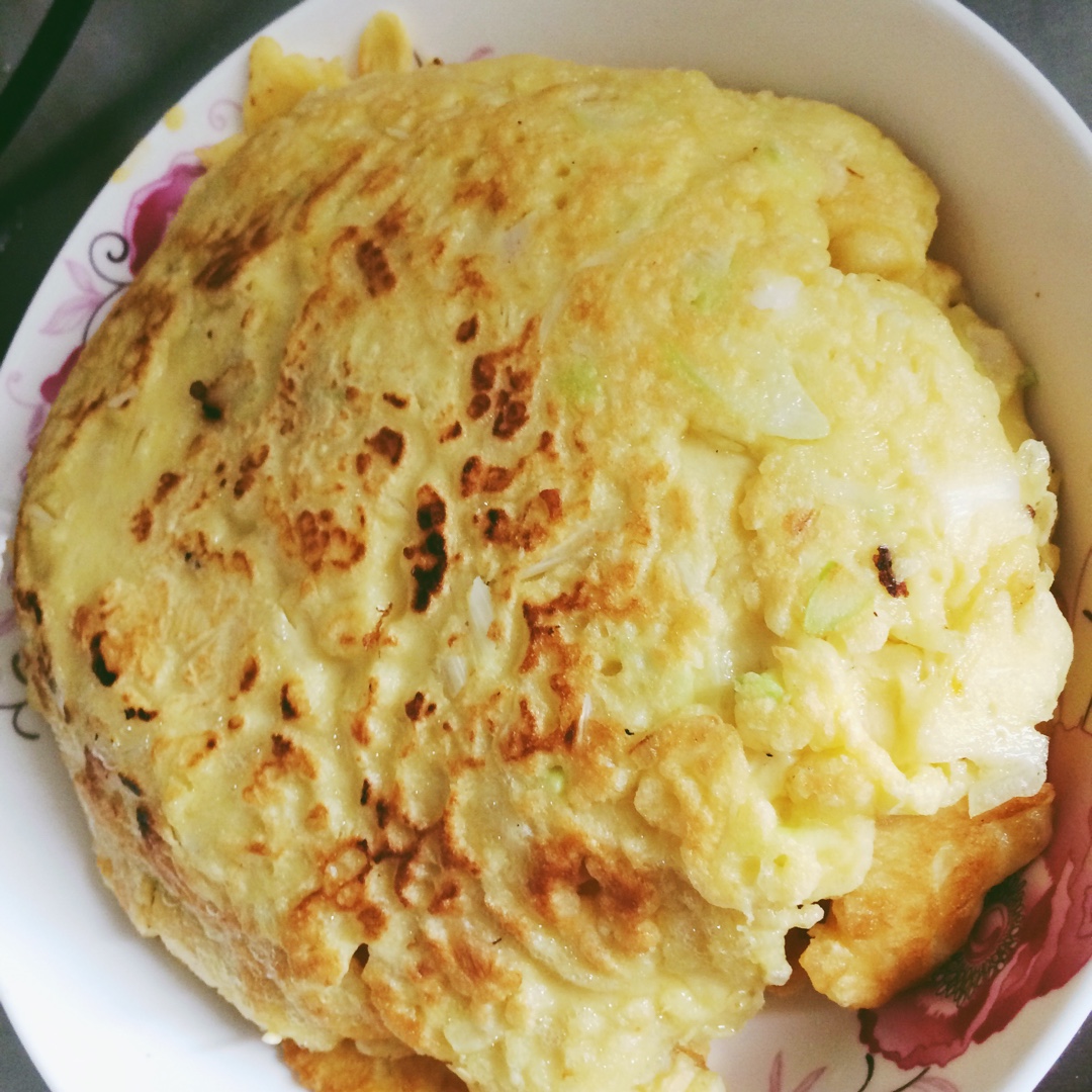 葱花鸡蛋饼