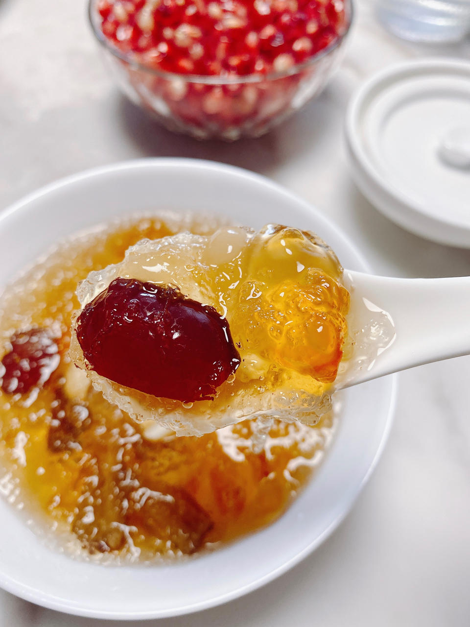 桃胶皂角米雪燕美颜羹