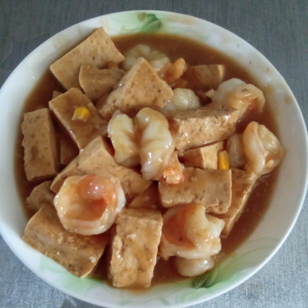 虾仁豆腐