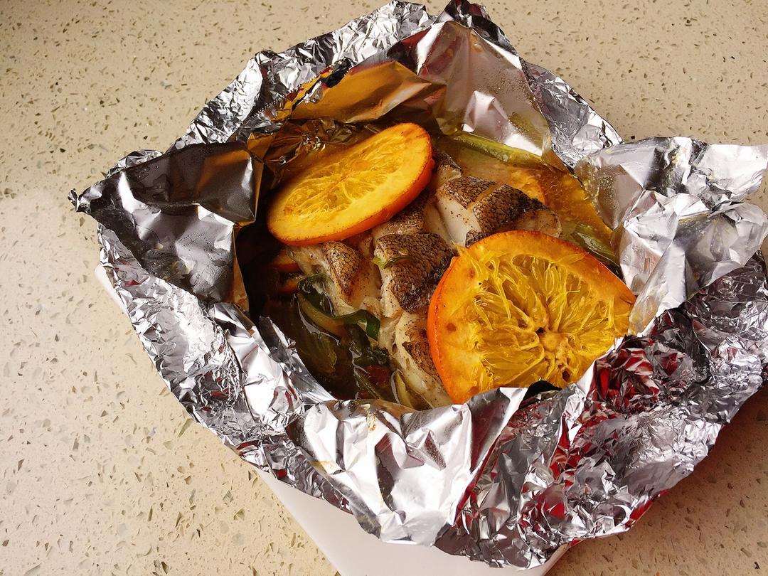 橙香纸包鱼「碧浪净享简单锋味」