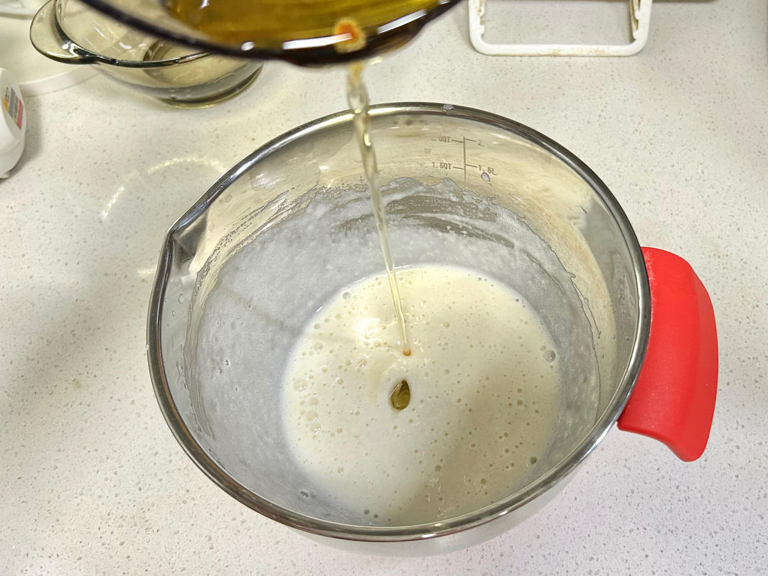 纯奶手撕吐司的做法 步骤1