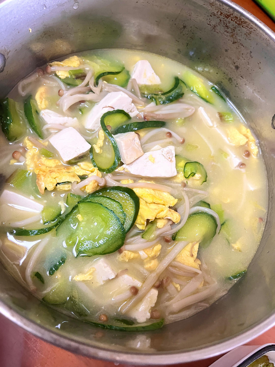 减脂黄瓜豆腐汤（转）