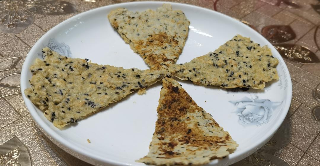 燕麦鸡蛋饼--减脂餐