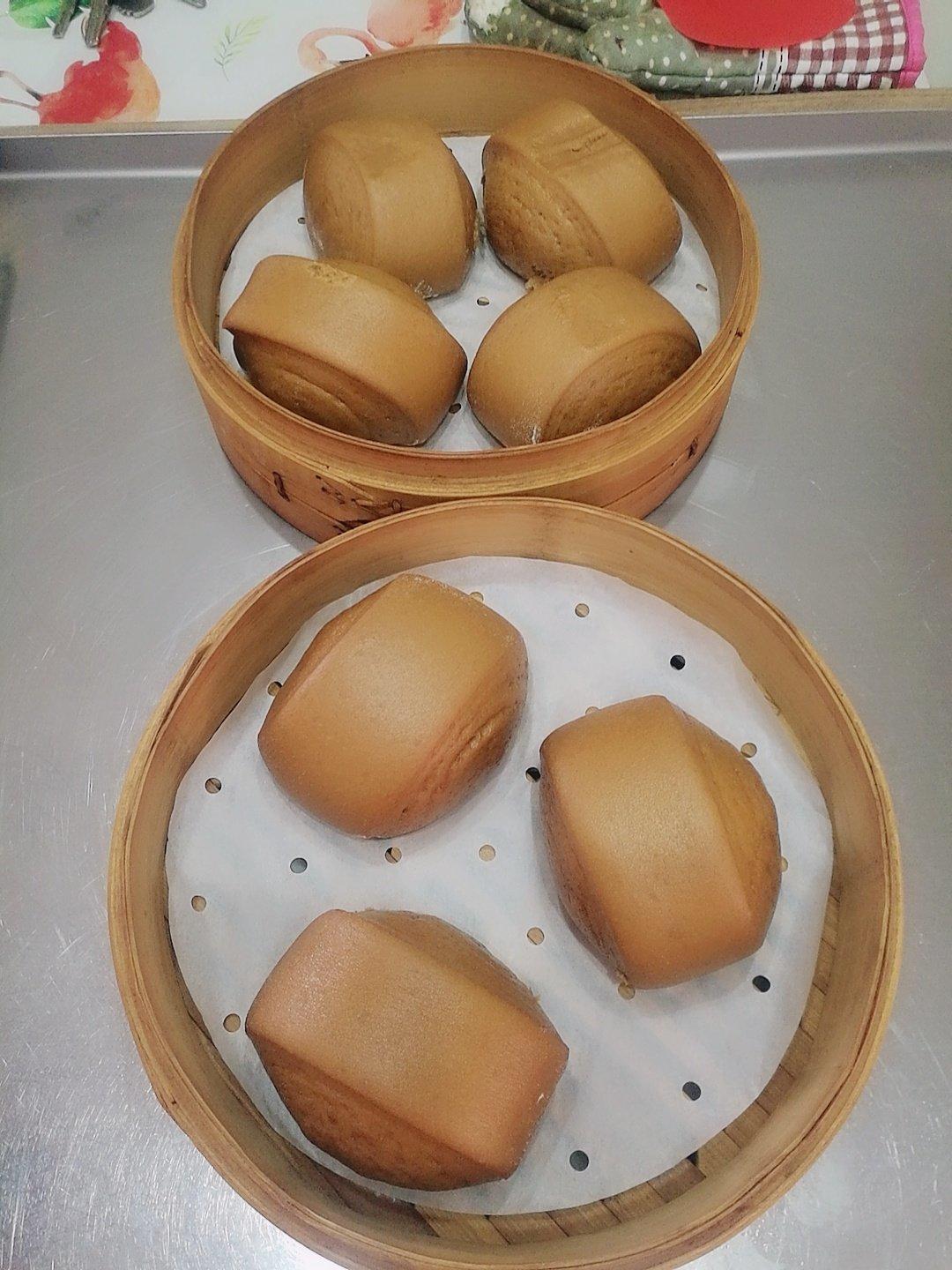 简单快手的红糖馒头