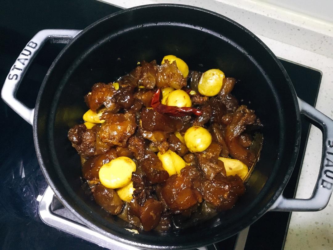 红烧板栗牛筋