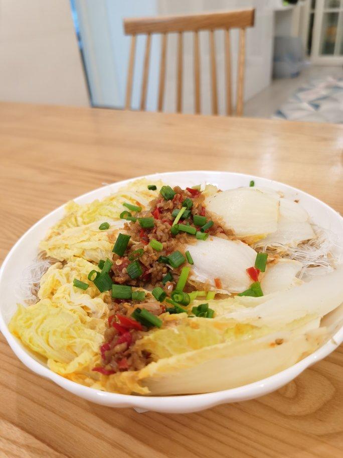 蒜蓉粉丝蒸娃娃菜
