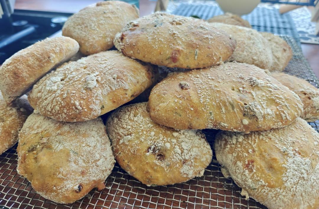 【ciabatta】家庭版恰巴塔，软乎乎的拖鞋面包