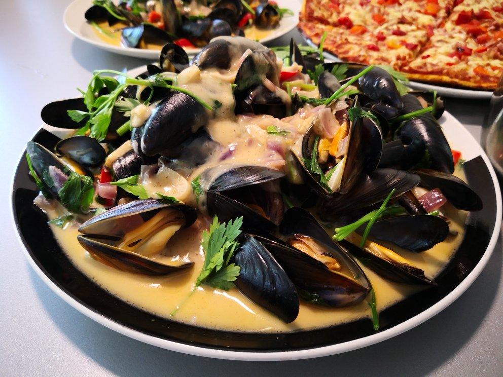 咖喱椰奶青口/海虹/淡菜