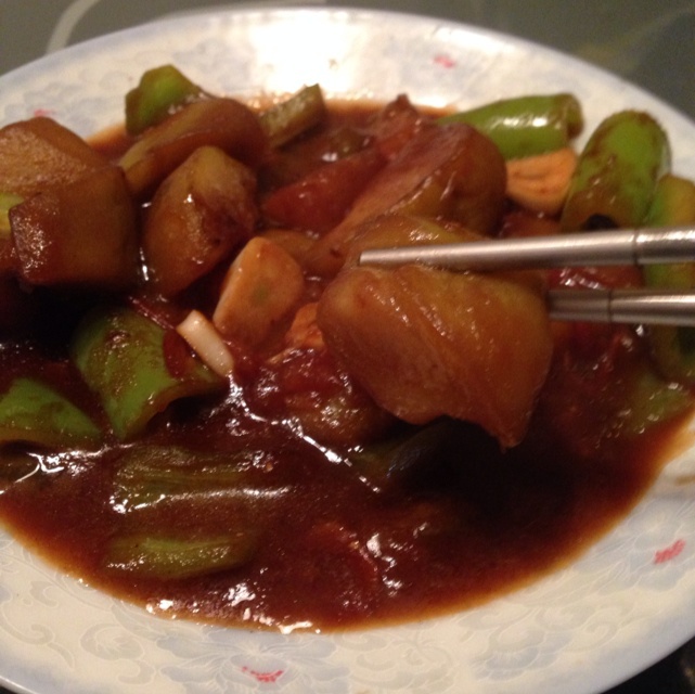 家常烧茄子（比较简单）