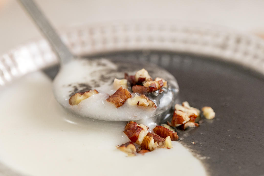 好喝养胃【芝麻糊杏仁露双拼】的做法