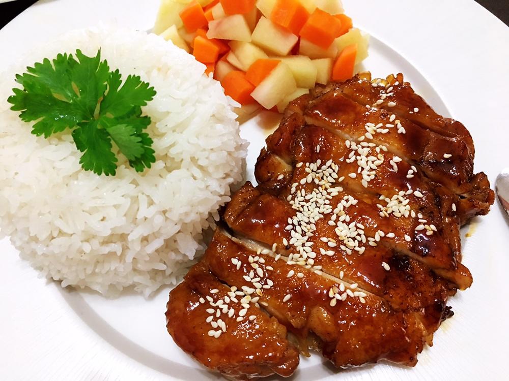 日式照烧鸡排饭
