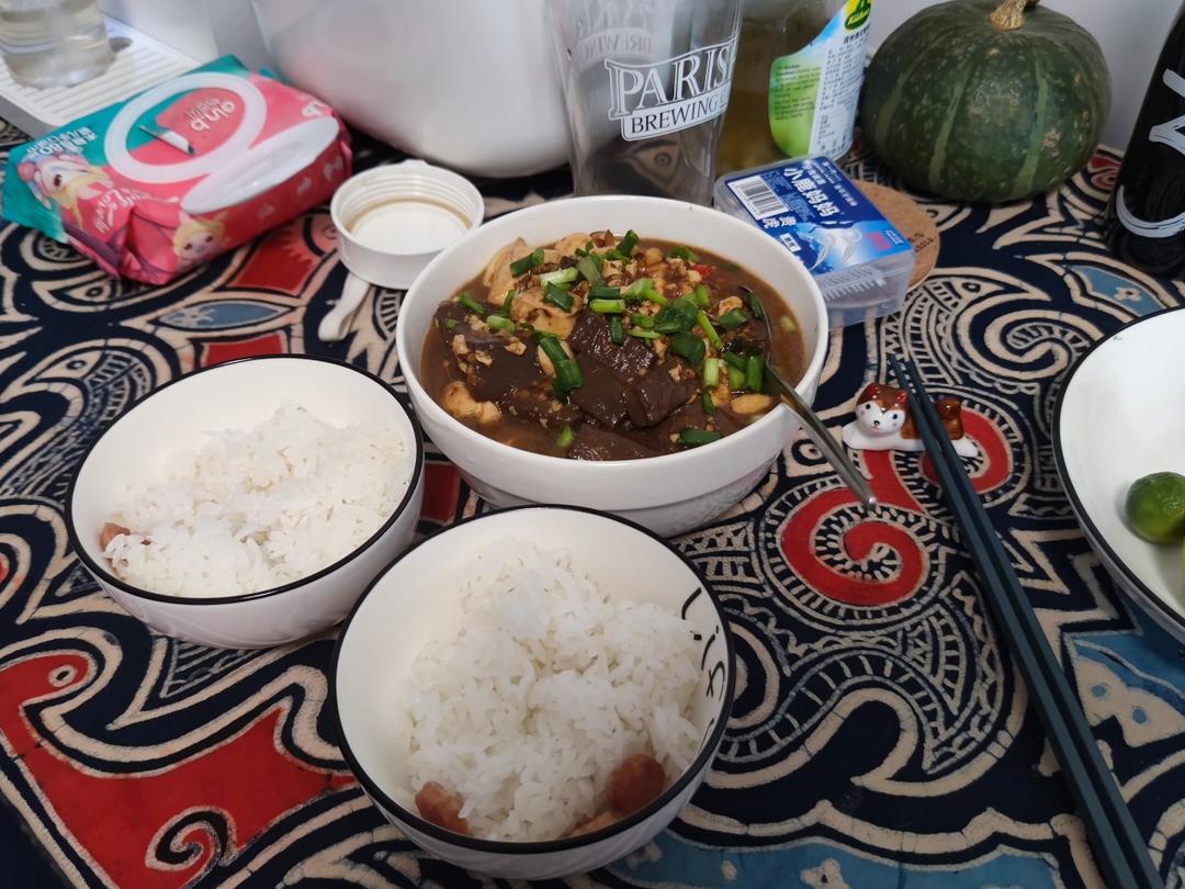 鸭血豆腐
