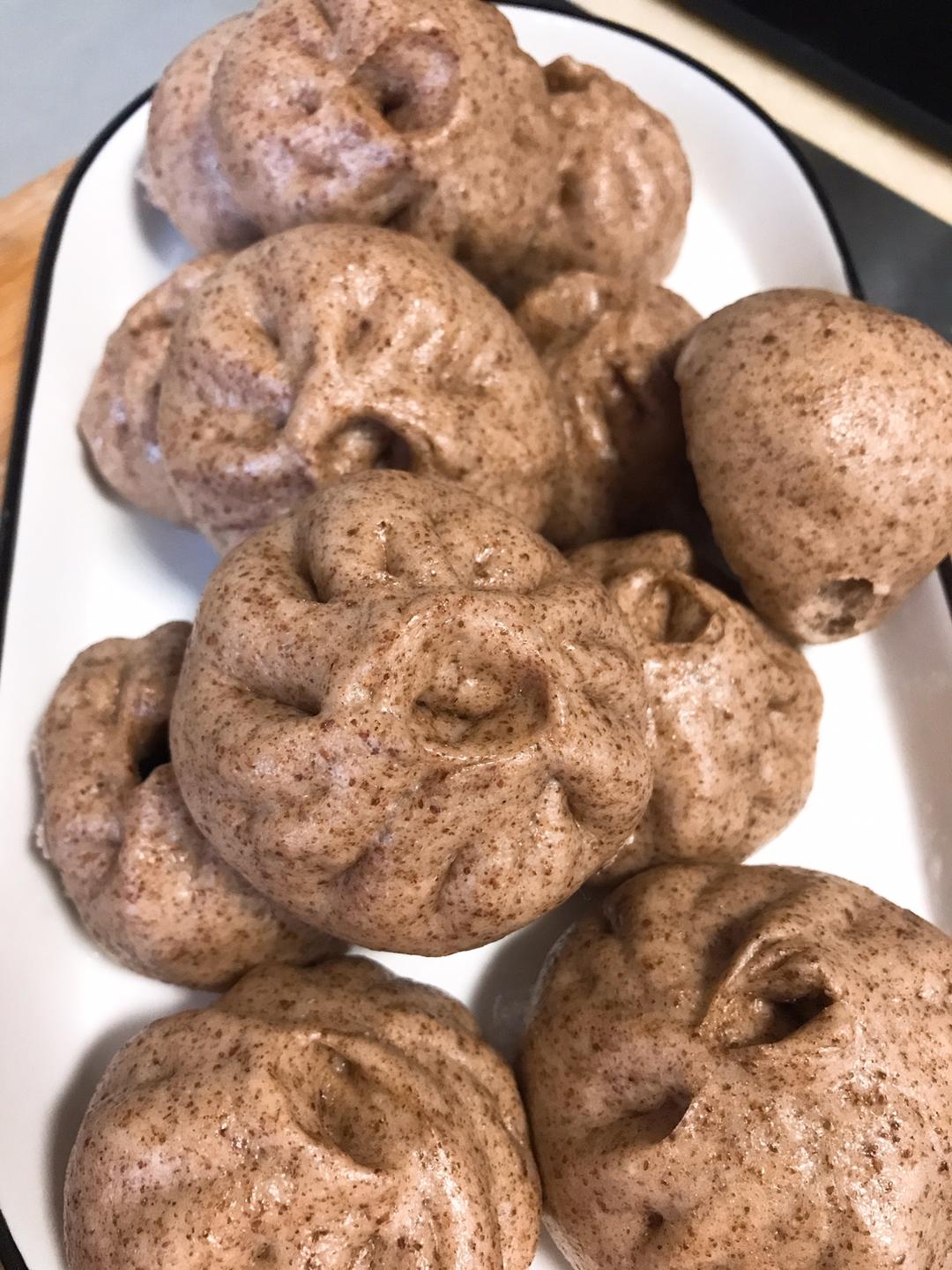 黑米全麦豆沙包—小美的做法