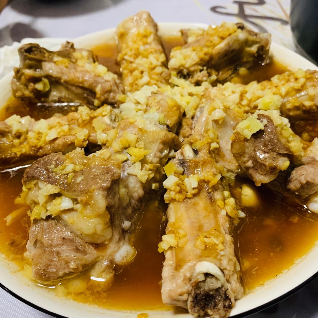 蒜蓉豆豉蒸排骨