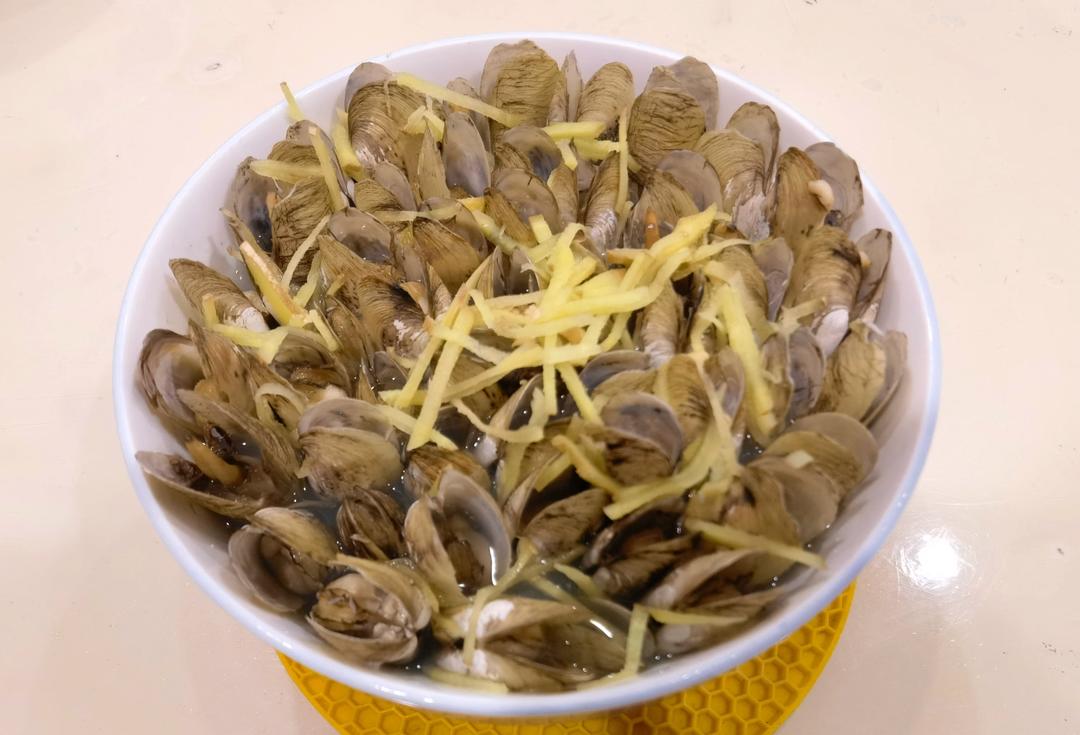 原汁原味的插蛏（蛏子）