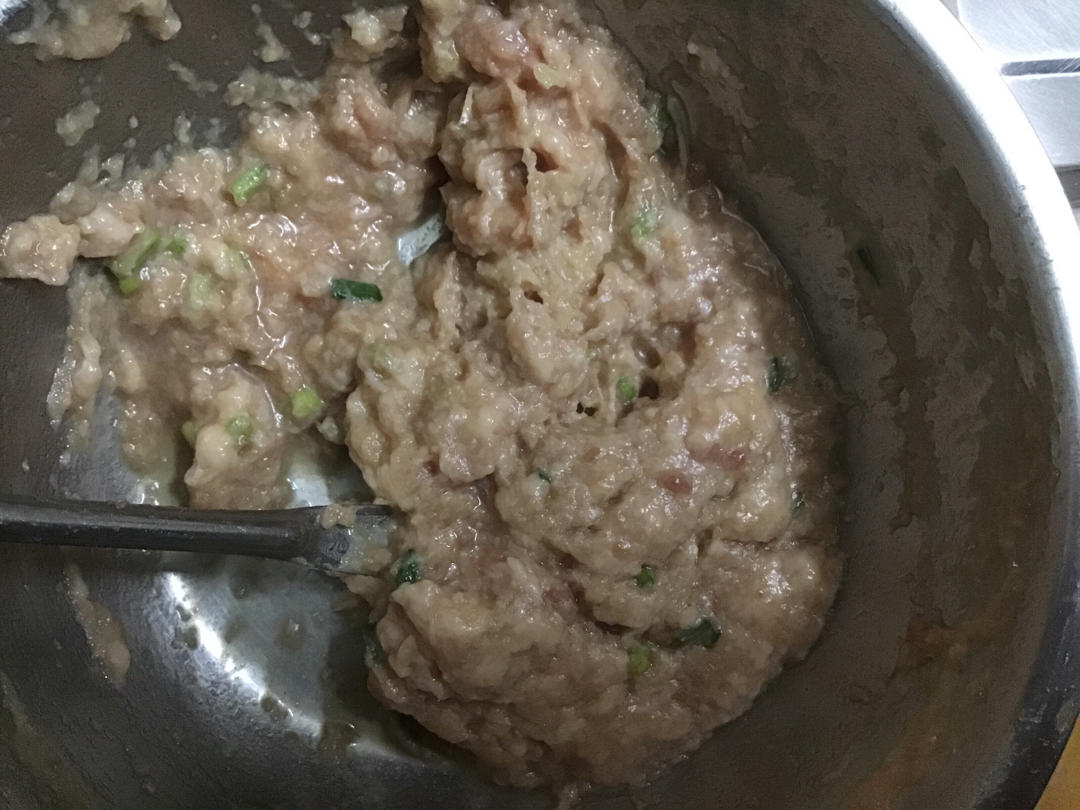 肉不柴的馄饨馅